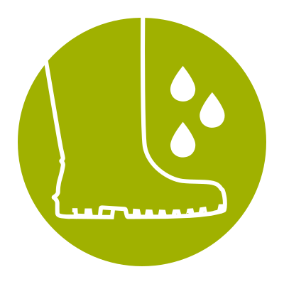 Bekina超防滑鋼頭雨鞋 防水