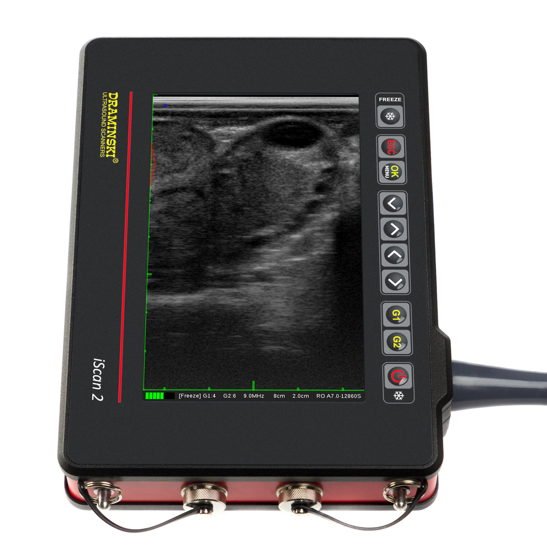 DRAMINSKI iScan2 防水超音波(可攜式獸醫用)