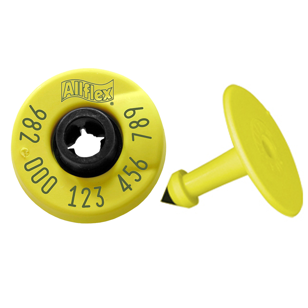 Allflex 電子耳標 HDX(半雙工) 可重複 母頭 Ø30mm
