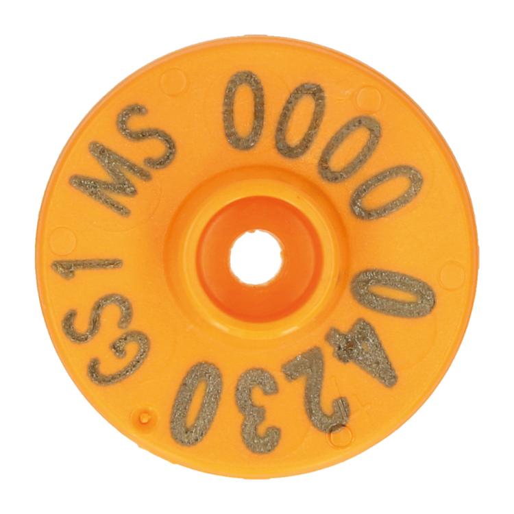 MS 電子耳標 GS1 UHF(超高頻) 可重複 Little母頭 Ø29.3mm