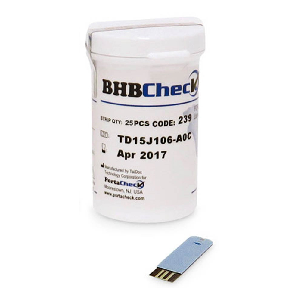 BHBCheck 血液酮症快篩試紙(母牛產後) 25入 [美國]