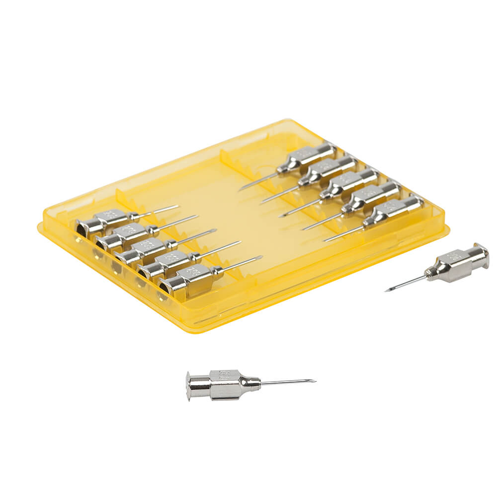 Kruuse 不鏽鋼針頭 Luer Lock接頭 0.9x13mm  (12入)