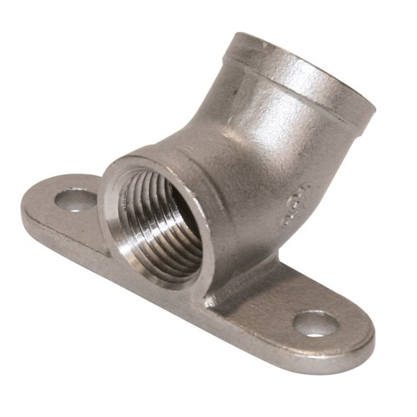 Kerbl 飲水器固定座 45° (壁掛支架不銹鋼)