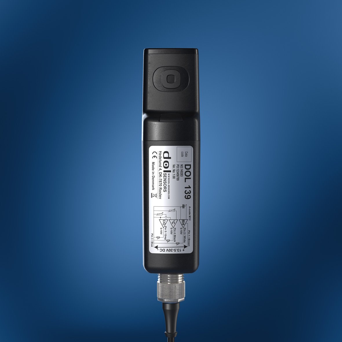 iDOL 139 LoRa Temp/Hum/CO2 Sensor (無線三合一感測器)